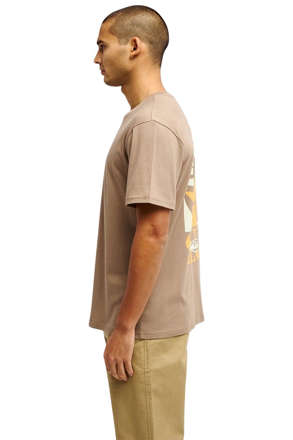 T-shirt Quiksilver True - TND0/Pine Bark - men´s