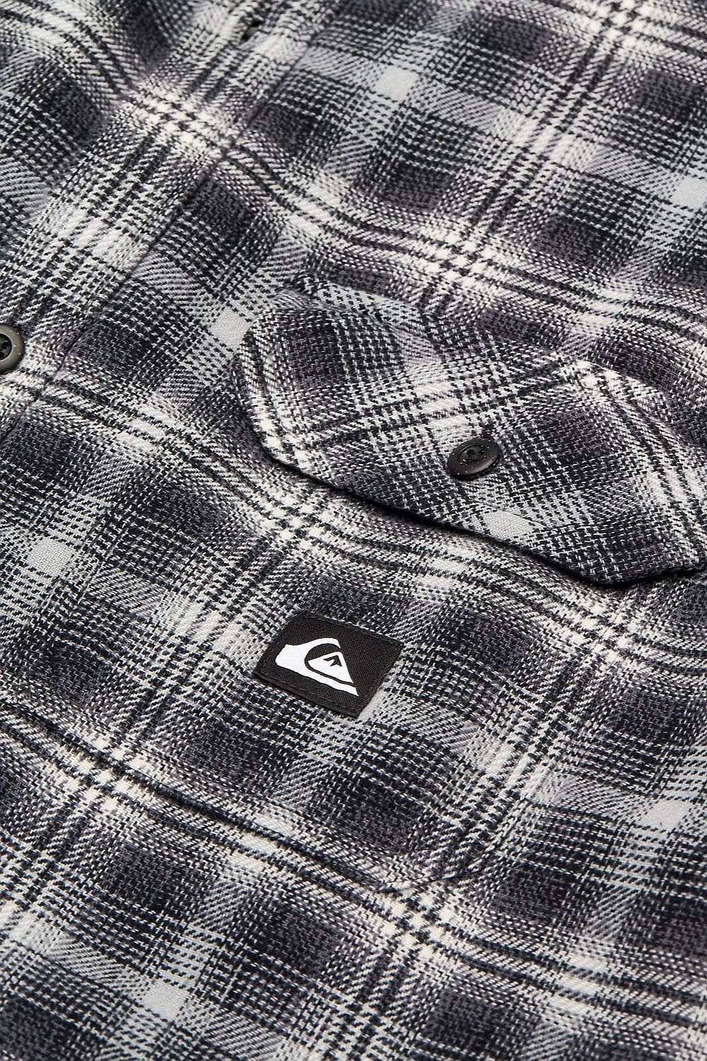chemise Quiksilver Venture Sherpa LS - KVJ1/Black Venture - men´s