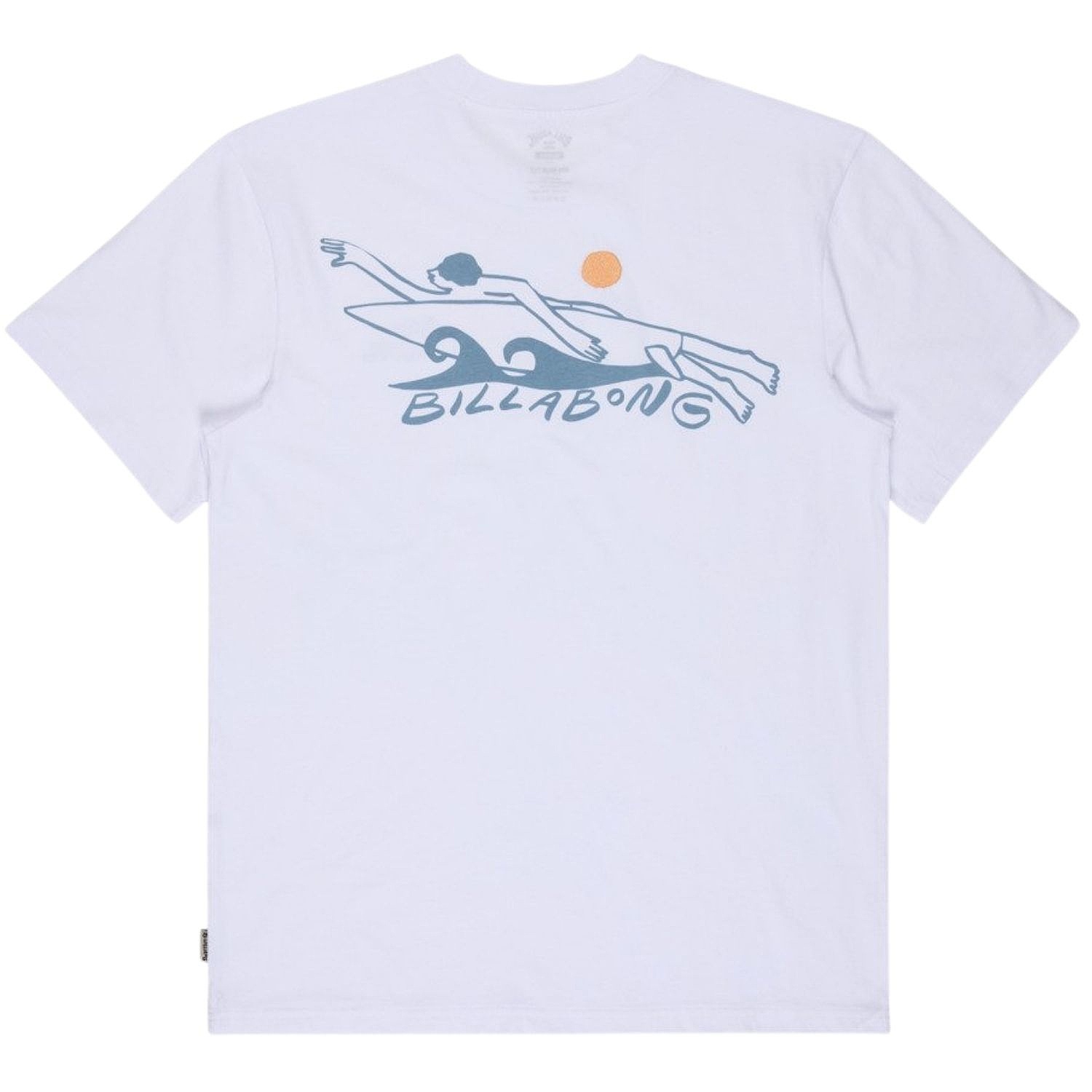 T-shirt Billabong Paddle Out - WHT/White - men´s