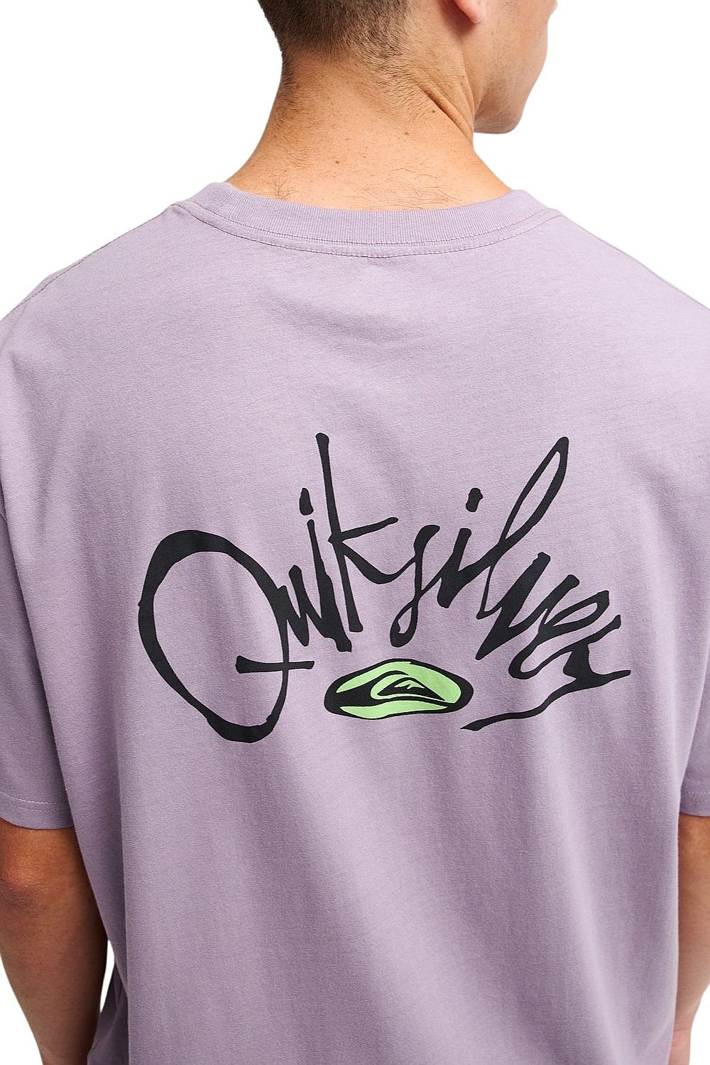 T-shirt Quiksilver Harbor - SKW0/Purple Ash - men´s