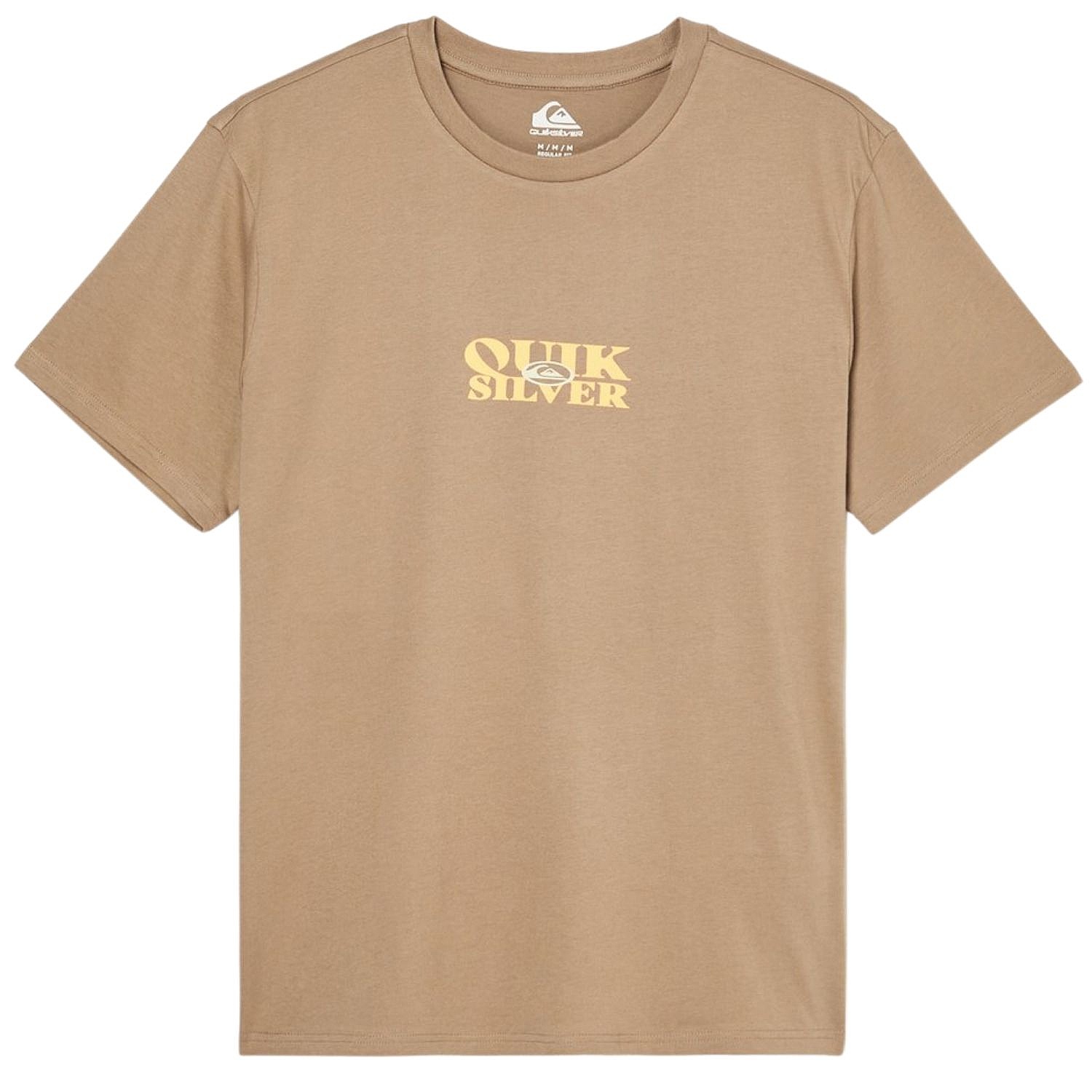 T-shirt Quiksilver True - TND0/Pine Bark - men´s
