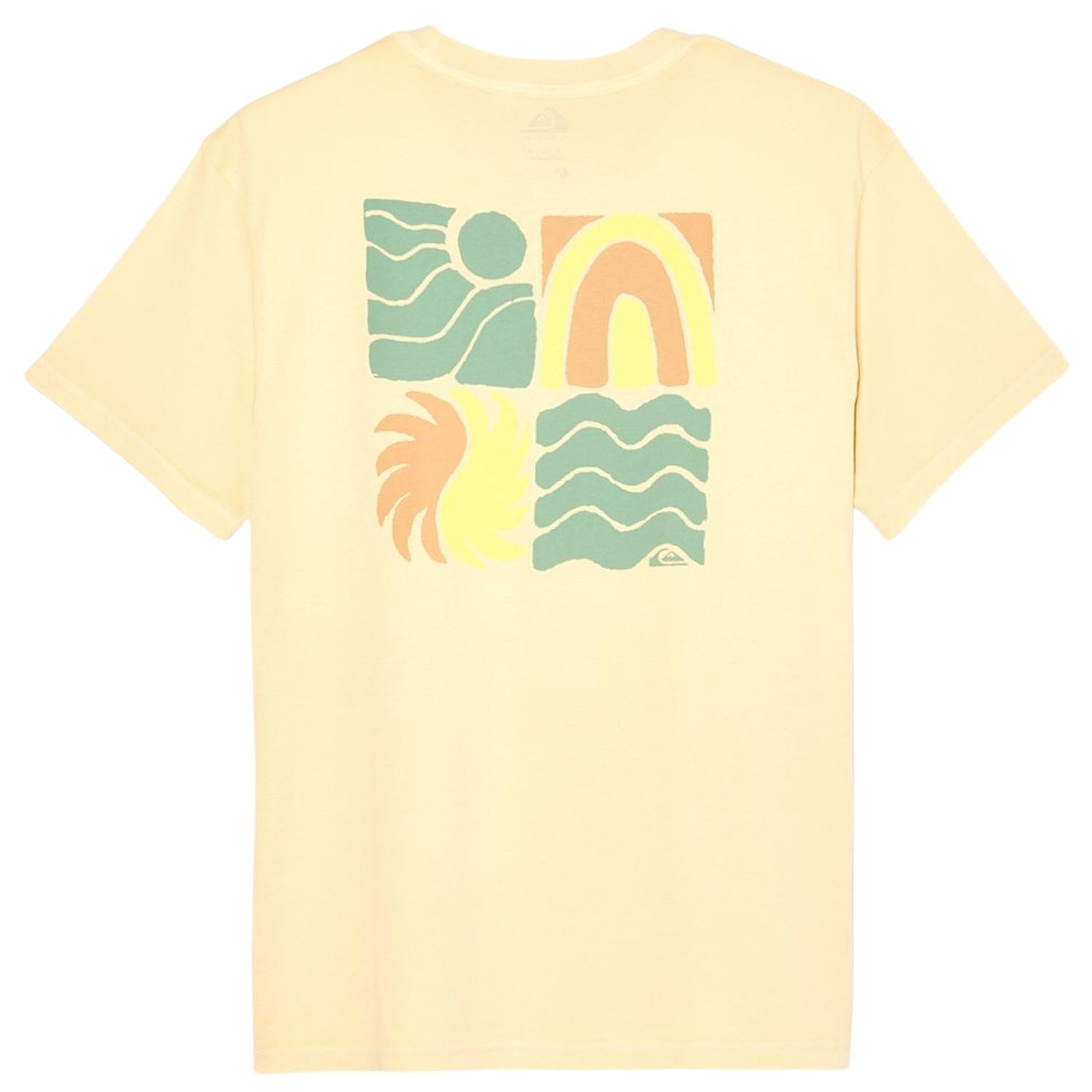 T-shirt Quiksilver Evo Vibes - YFM0/Straw - men´s