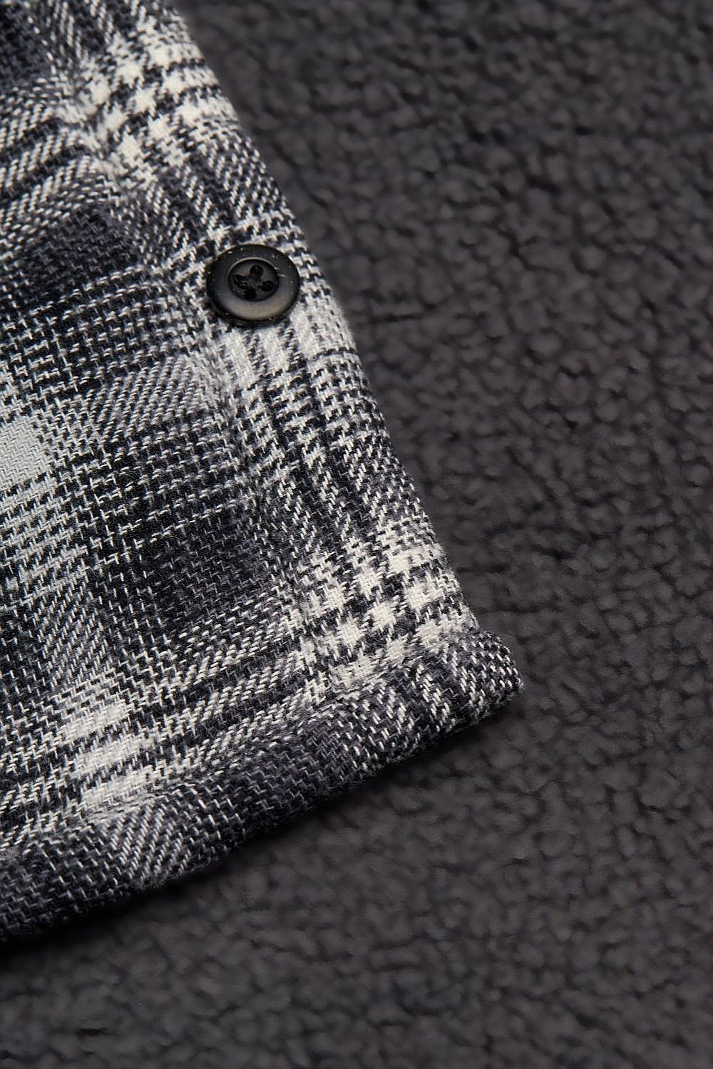 chemise Quiksilver Venture Sherpa LS - KVJ1/Black Venture - men´s