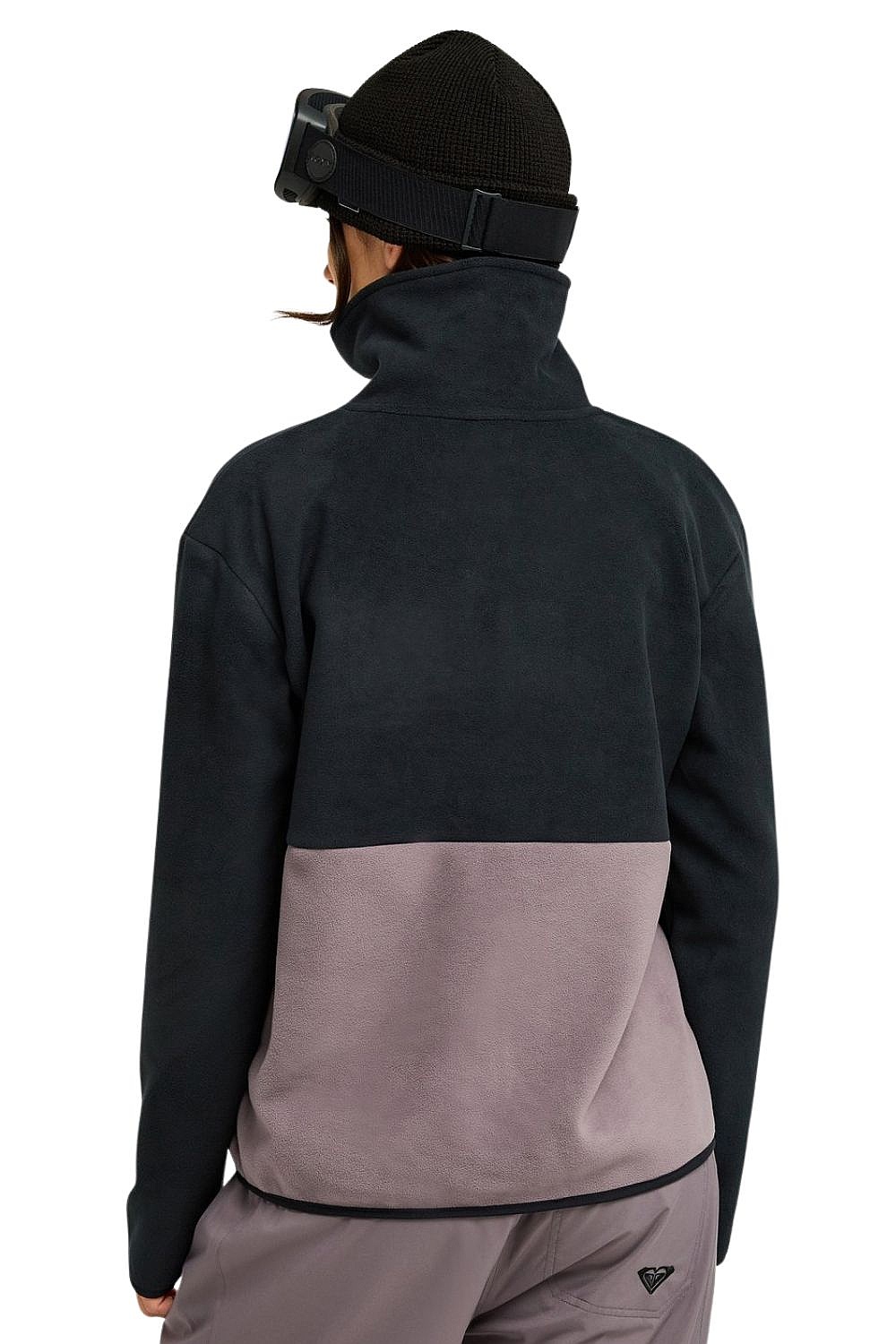 sweat-shirt Roxy Icedrift Layer - KVJ0/True Black - women´s