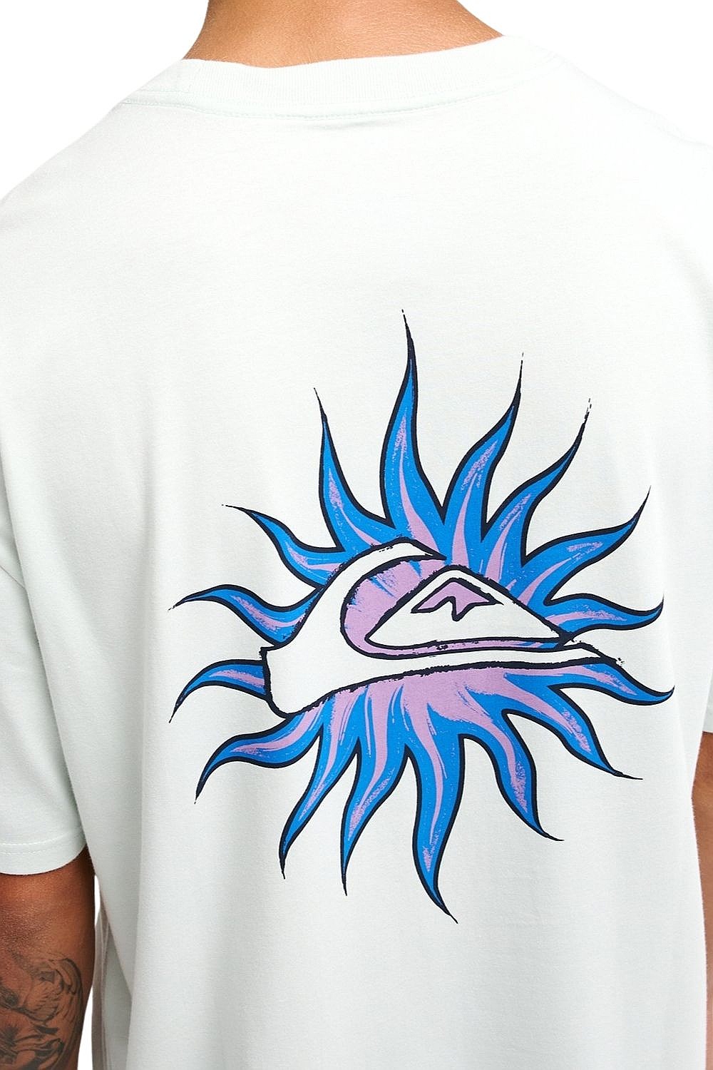 T-shirt Quiksilver Flow - SEF0/Ice Flow - men´s