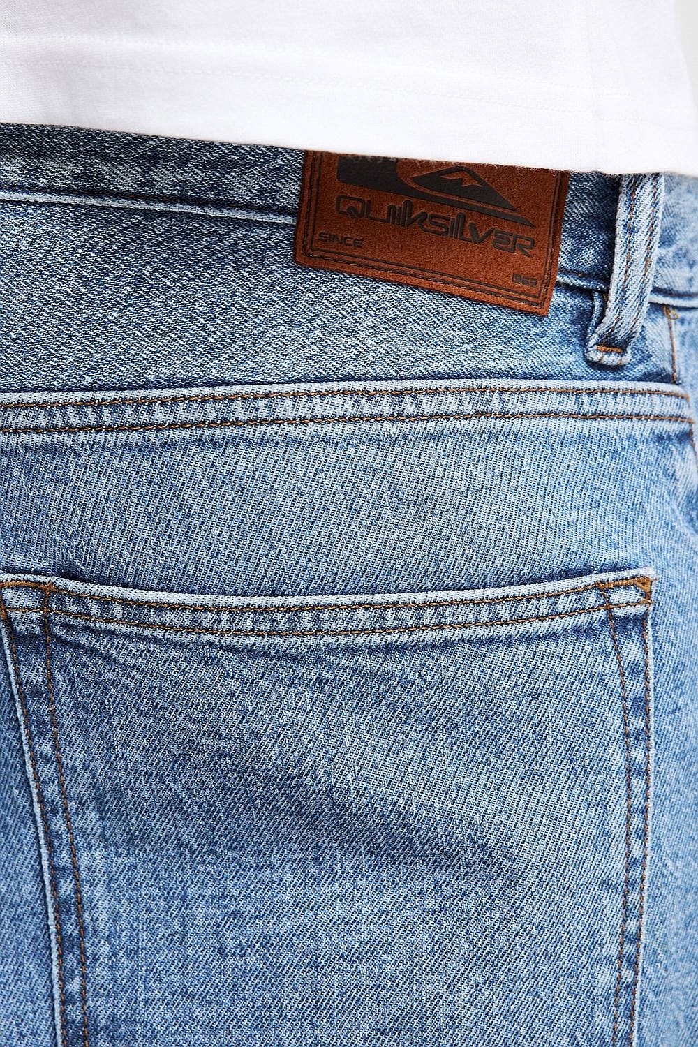 jeans Quiksilver Regular Denim - CPNW/Stone Used - men´s
