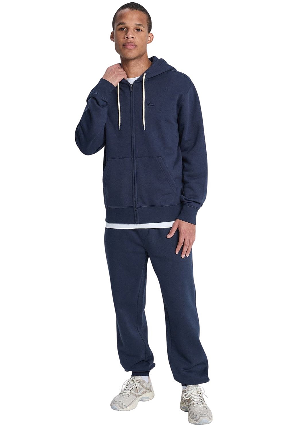 sweat-shirt Quiksilver Salt Water Zip Hoodie - KTP0/Dark Navy - men´s