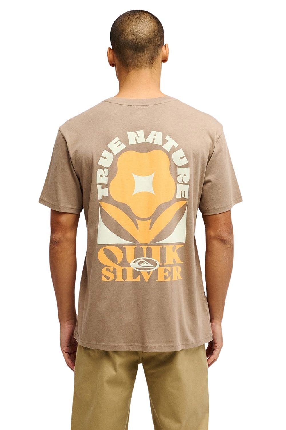 T-shirt Quiksilver True - TND0/Pine Bark - men´s