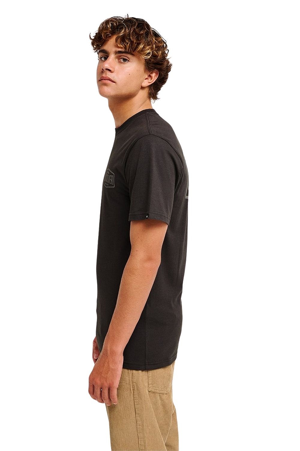 T-shirt Quiksilver Ev Surf Garage - KTA0/Tarmac - men´s