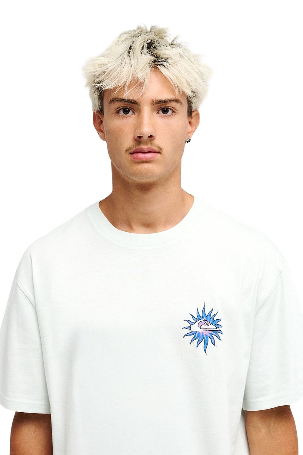 T-shirt Quiksilver Flow - SEF0/Ice Flow - men´s