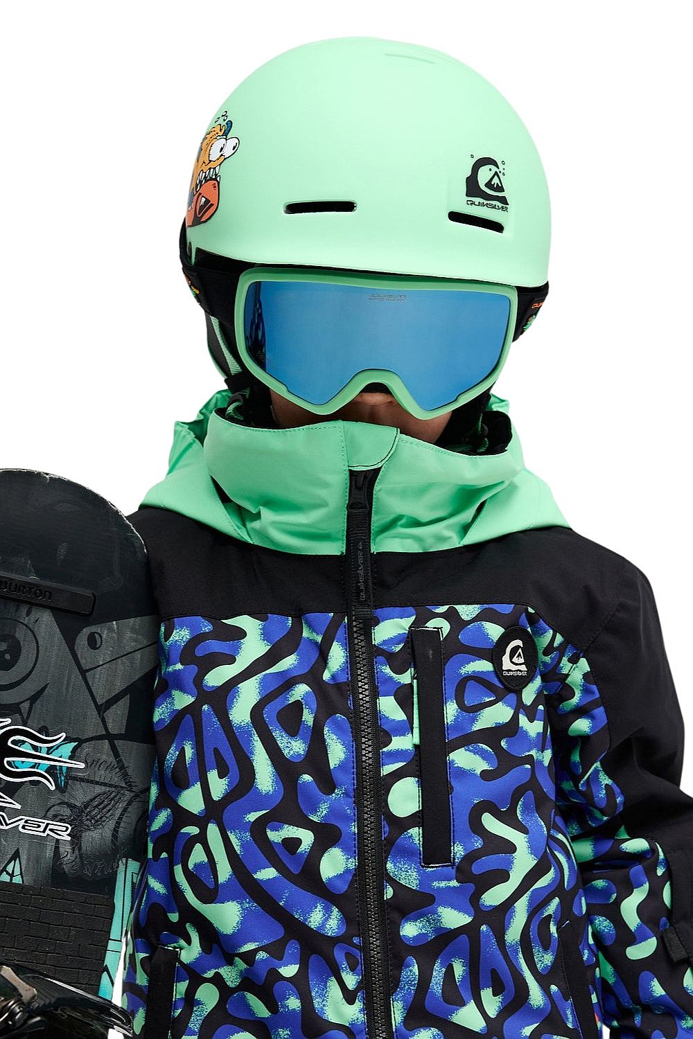 veste Quiksilver Little Mission - GGQ6/Bubble Form Kids Spring Bouque - kid´s