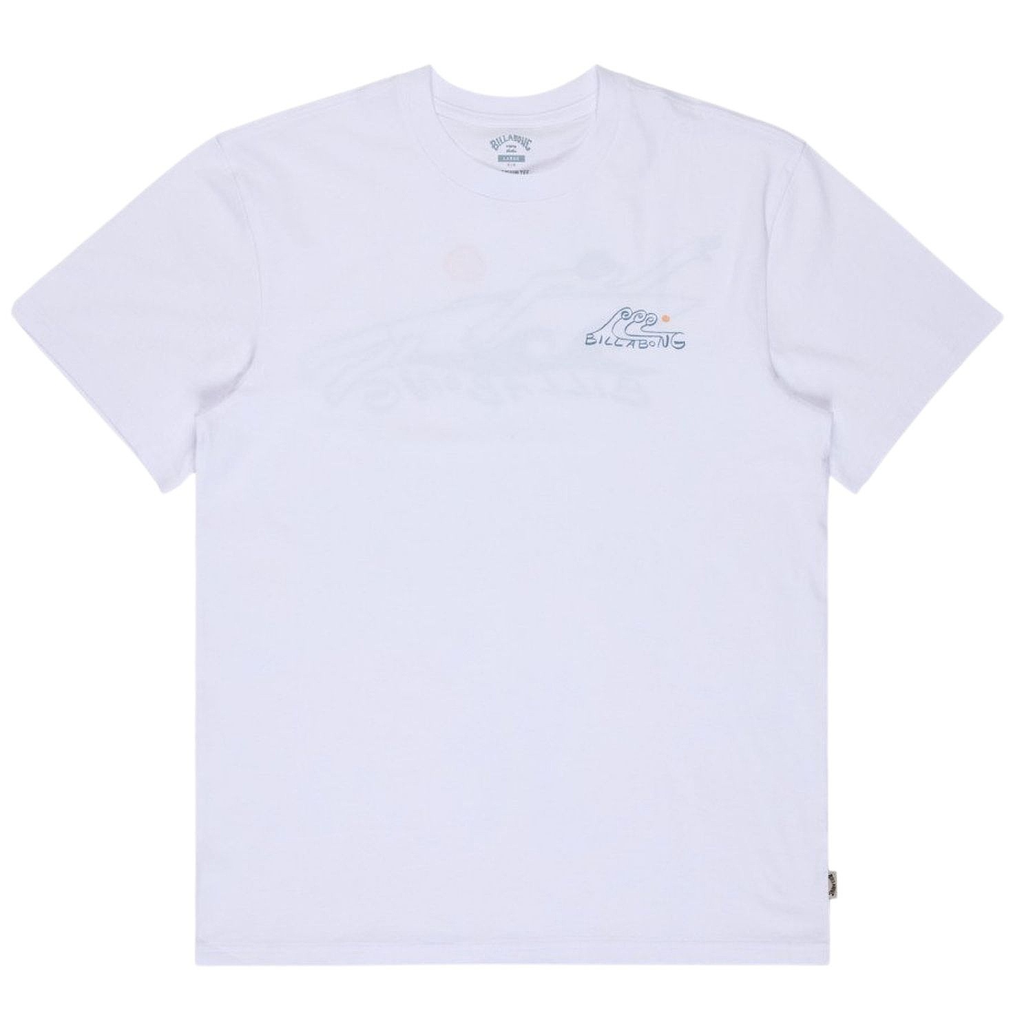 T-shirt Billabong Paddle Out - WHT/White - men´s