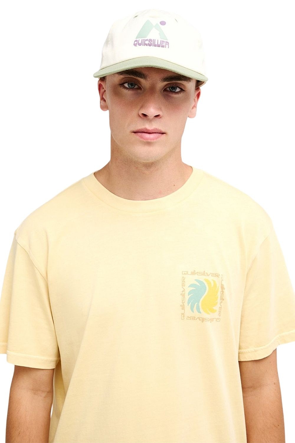 T-shirt Quiksilver Evo Vibes - YFM0/Straw - men´s
