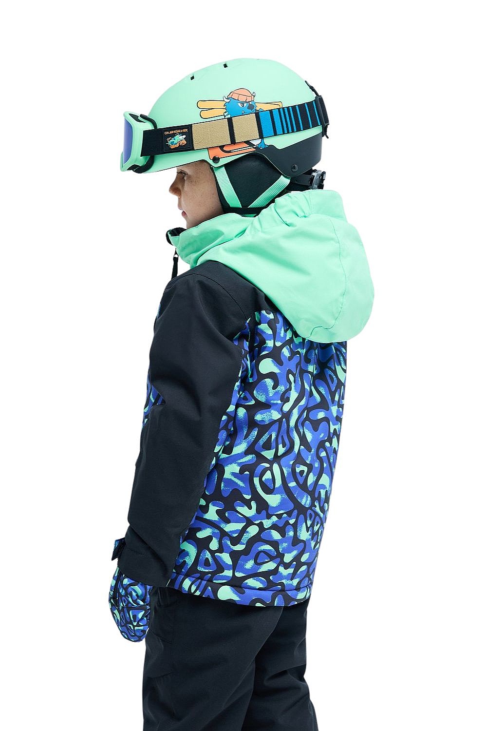 veste Quiksilver Little Mission - GGQ6/Bubble Form Kids Spring Bouque - kid´s