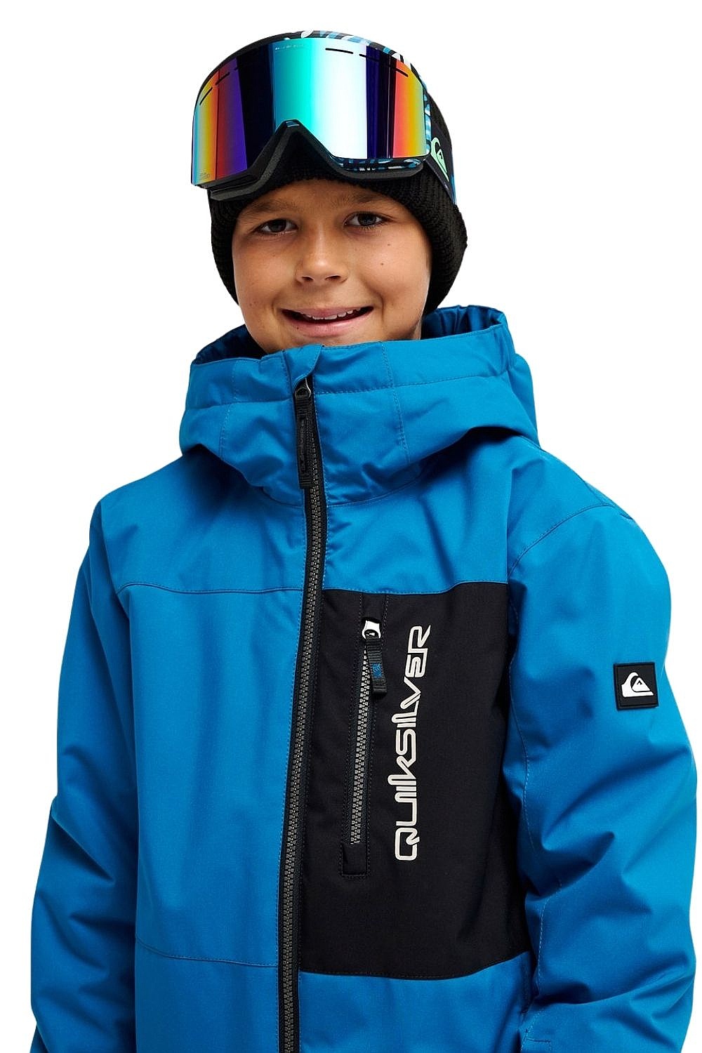 jacket Quiksilver Sycamore - BRN0/Seaport - boy´s