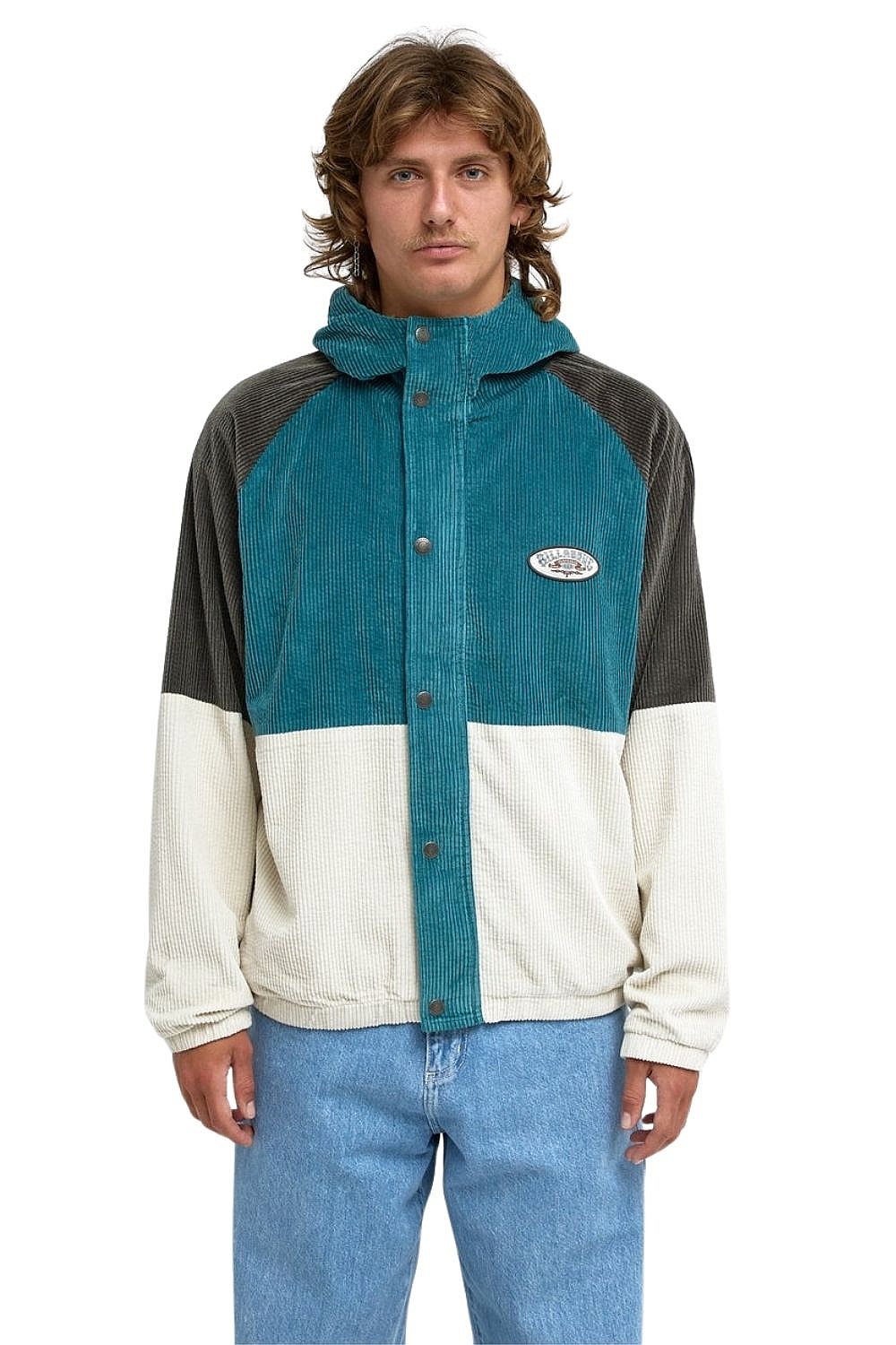 jacket Billabong Burleigh - OAH/Oatmeal Heather - men´s