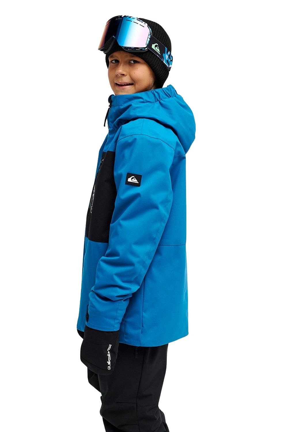 jacket Quiksilver Sycamore - BRN0/Seaport - boy´s