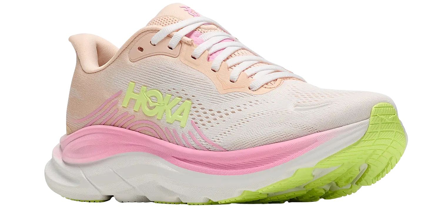buty Hoka Clifton 11 - Tangerine Glow/White - women´s