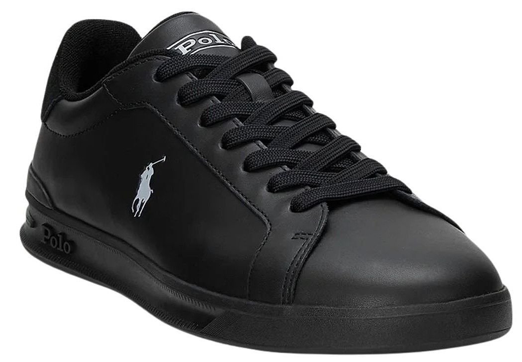 shoes Polo Ralph Lauren Heritage Court II - Black/Grey - men´s