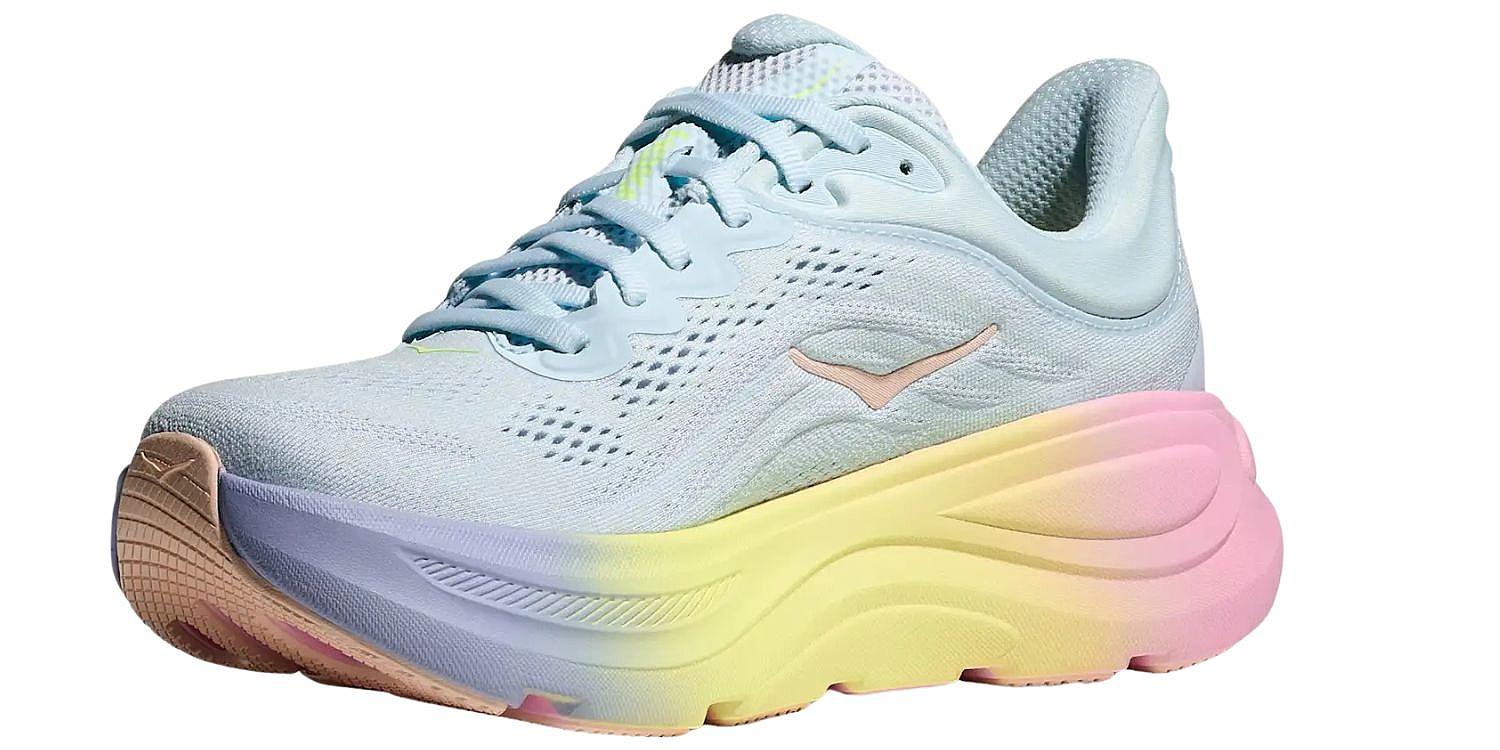 buty Hoka Bondi 9 - Glimmering Blue/Overcast - women´s