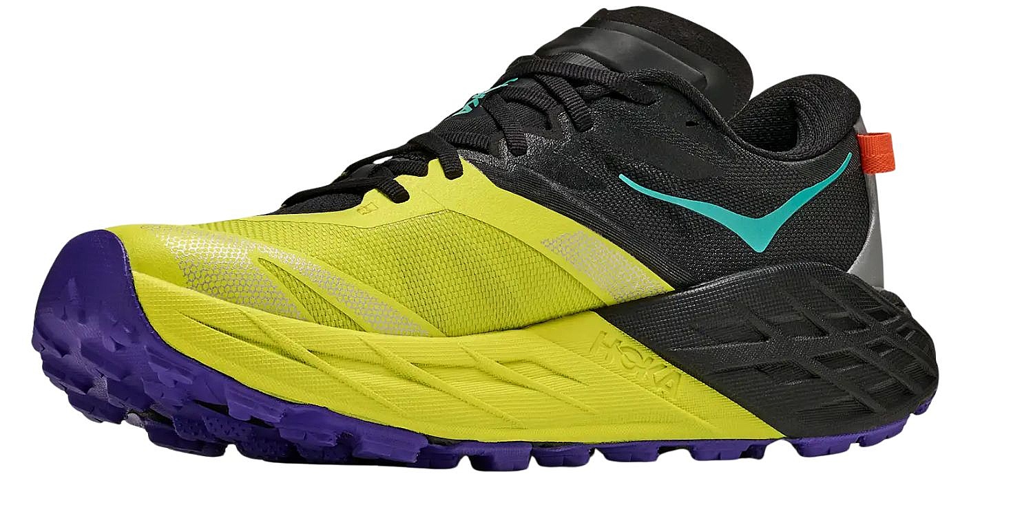 buty Hoka Speedgoat 7 - Black/Hoka Citrus - men´s
