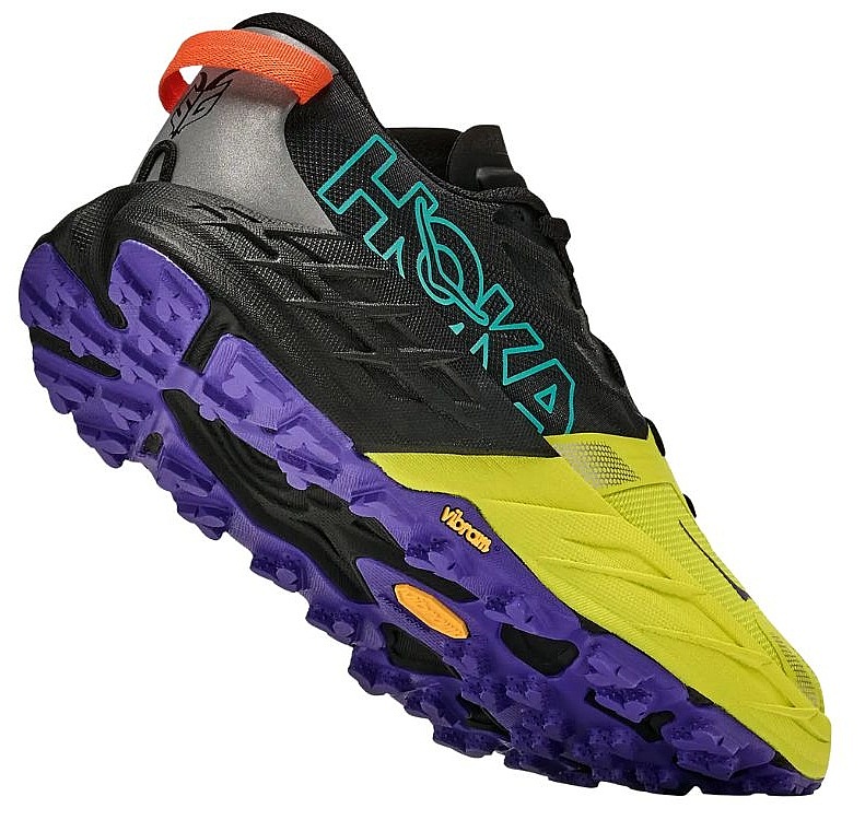 buty Hoka Speedgoat 7 - Black/Hoka Citrus - men´s