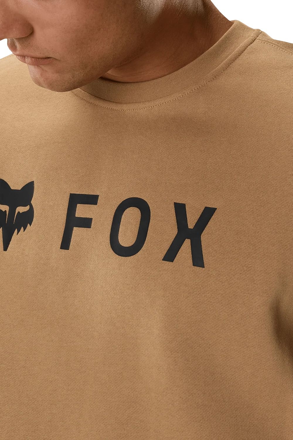 bluza Fox Absolute Fleece Crew - Brown Sugar - men´s