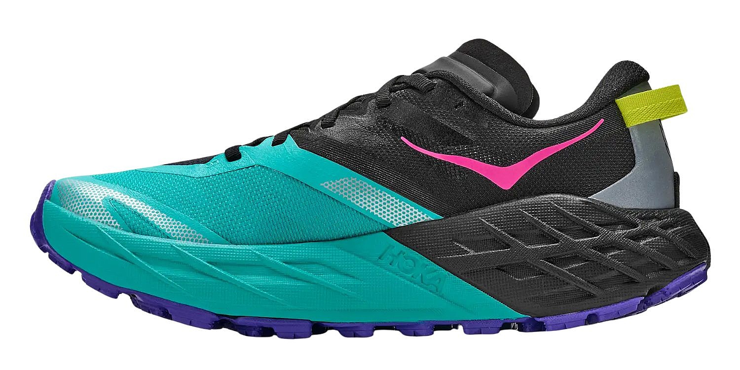 buty Hoka Speedgoat 7 - Black/Electric Aqua - women´s