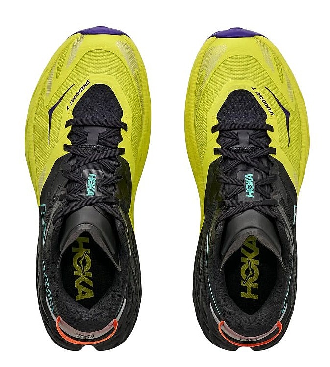 buty Hoka Speedgoat 7 - Black/Hoka Citrus - men´s