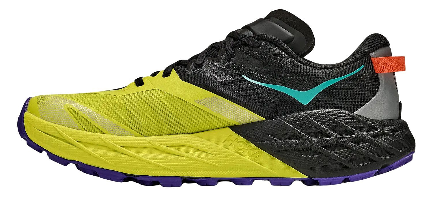 buty Hoka Speedgoat 7 - Black/Hoka Citrus - men´s
