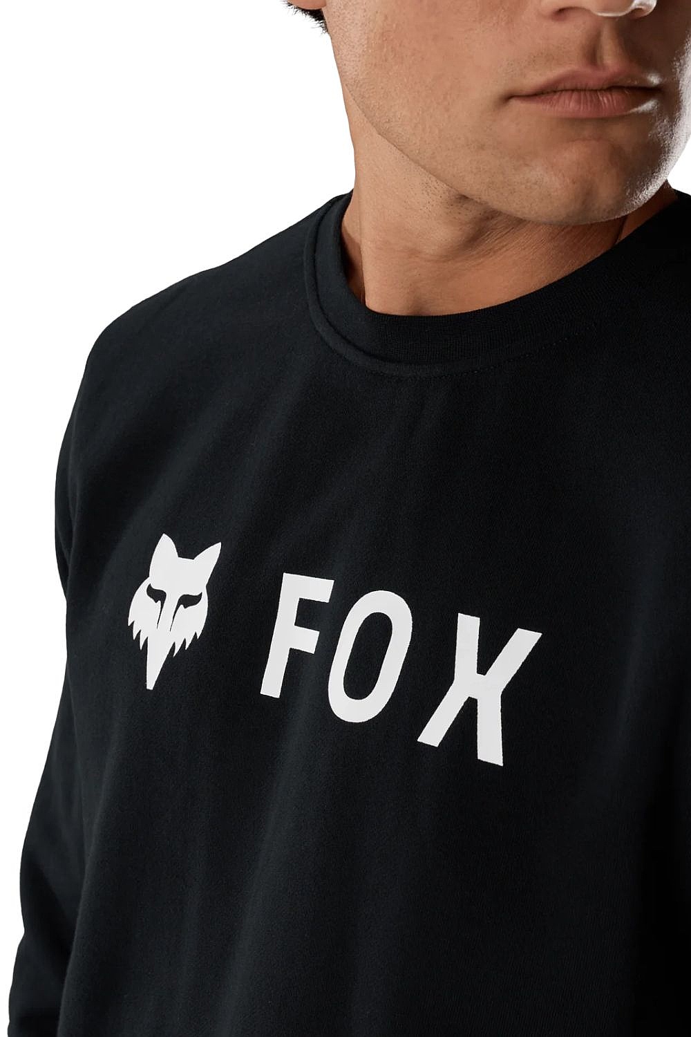 bluza Fox Absolute Fleece Crew - Black - men´s