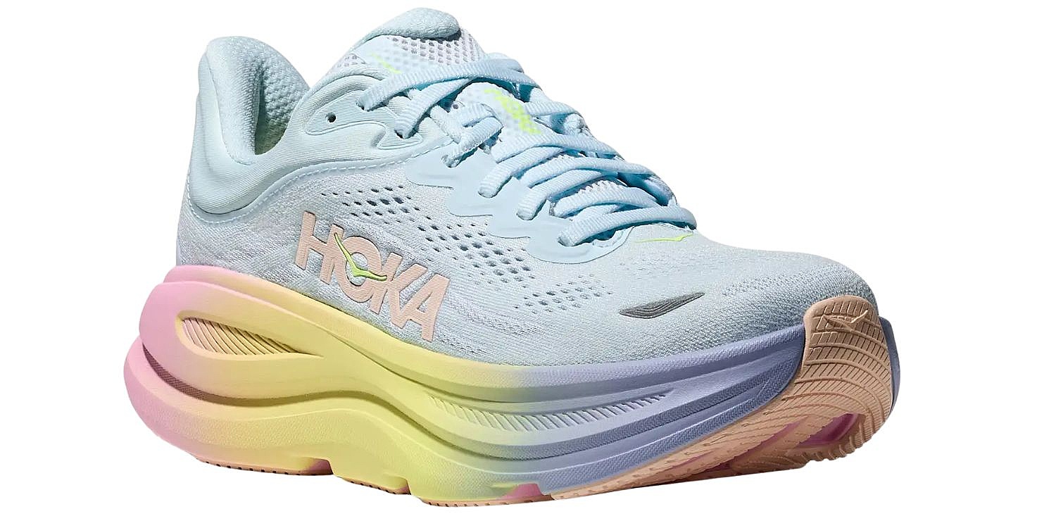 buty Hoka Bondi 9 - Glimmering Blue/Overcast - women´s