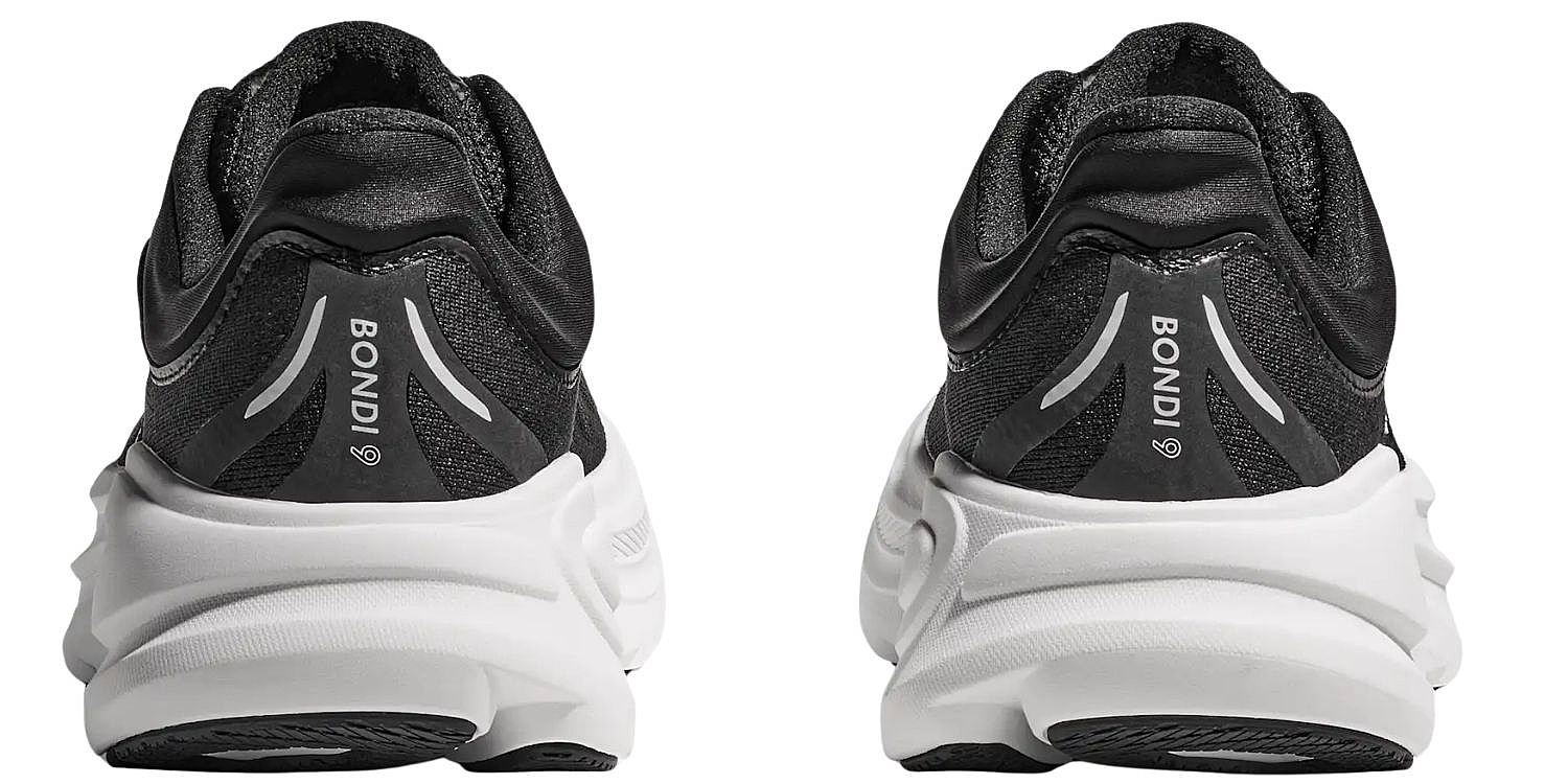 shoes Hoka Bondi 9 - Black/White - men´s