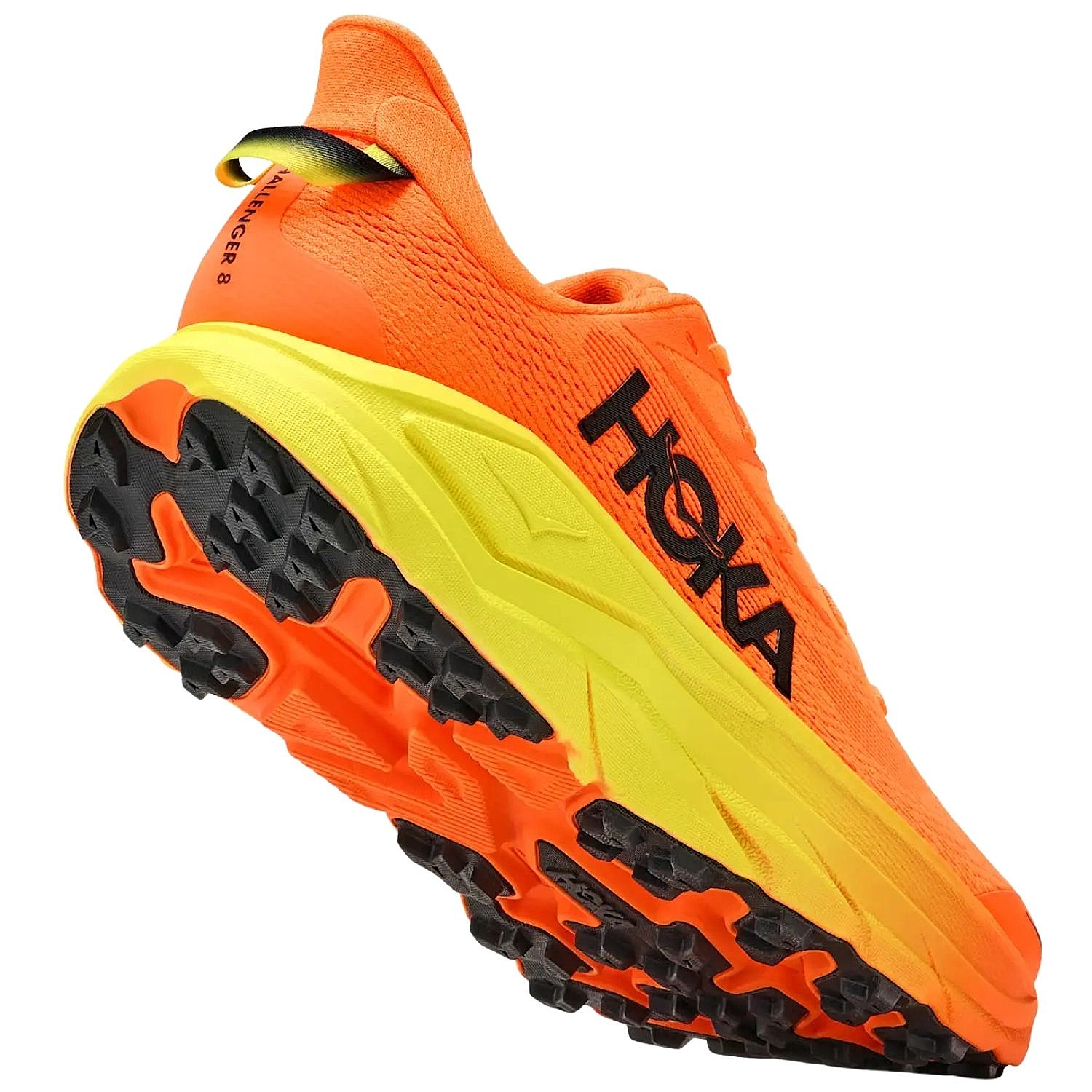 chaussures Hoka Challenger 8 - Neon Tangerine/Hoka Citrus - men´s