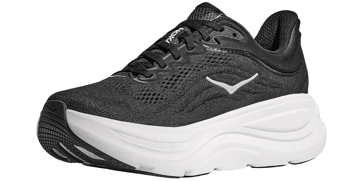 shoes Hoka Bondi 9 - Black/White - women´s