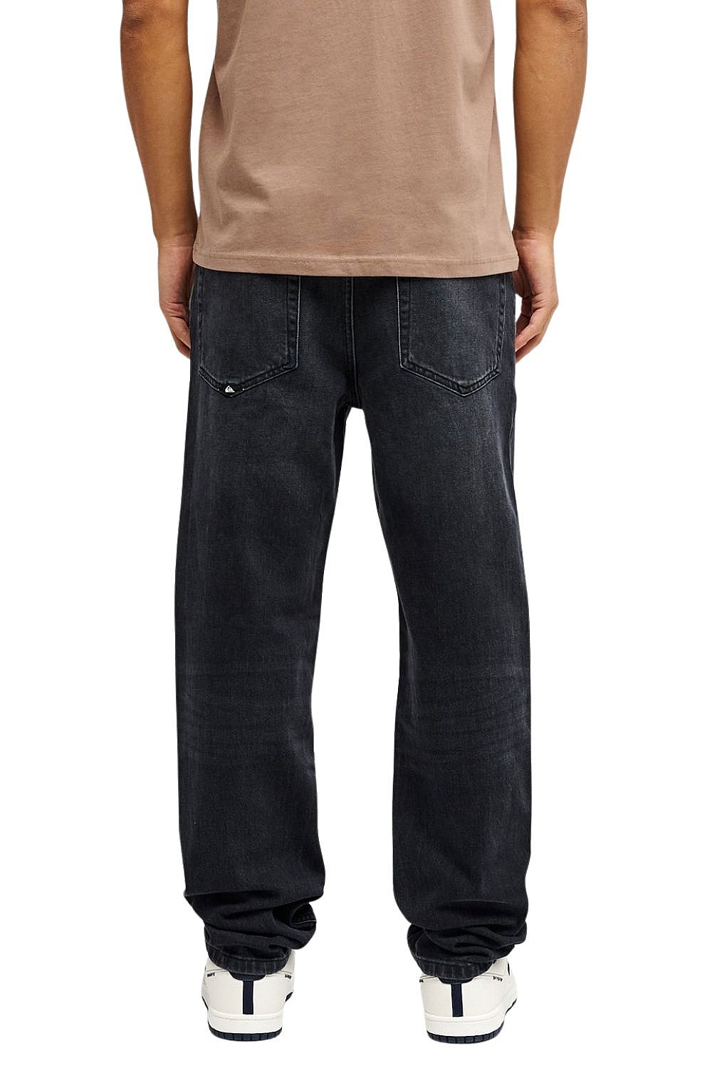 jeans Quiksilver Straight Denim - KSHW/Black Used - men´s