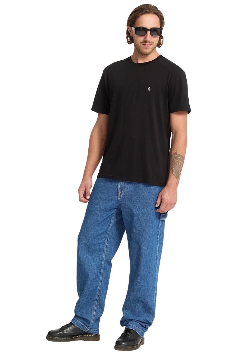 T-shirt Volcom Stone Blanks - Black - men´s