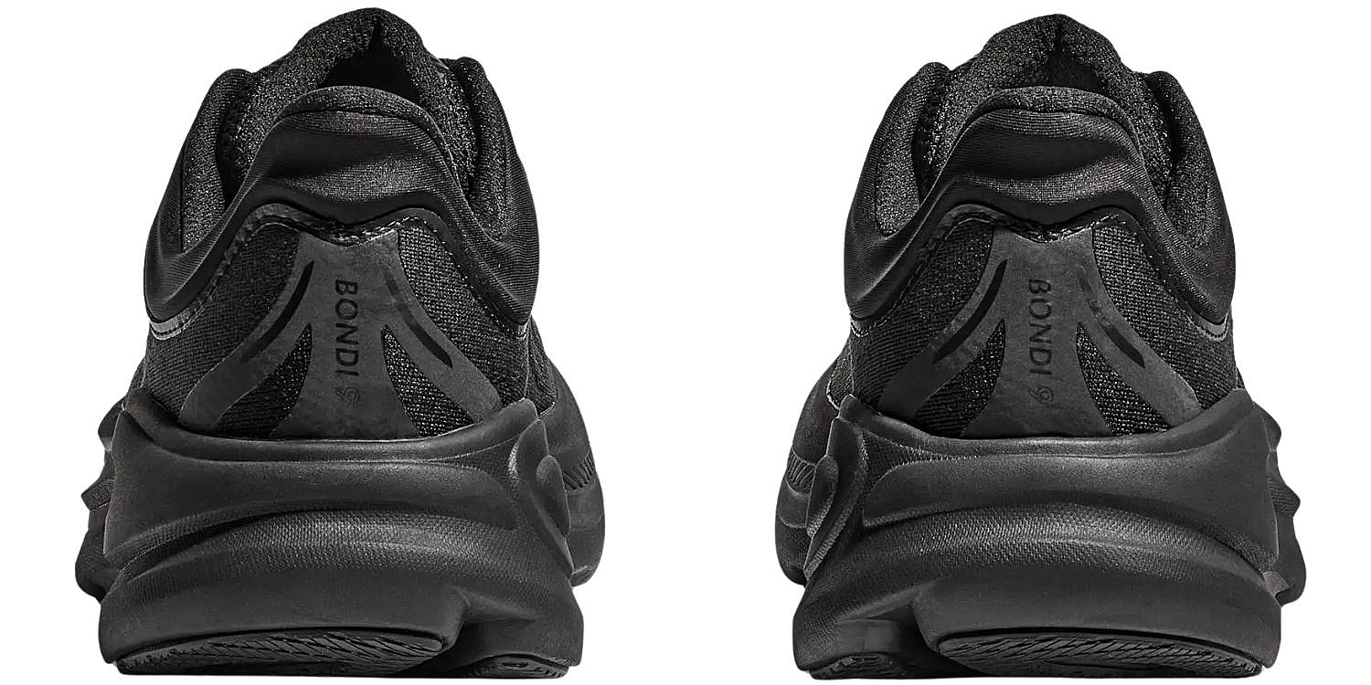 chaussures Hoka Bondi 9 - Black/Black - men´s