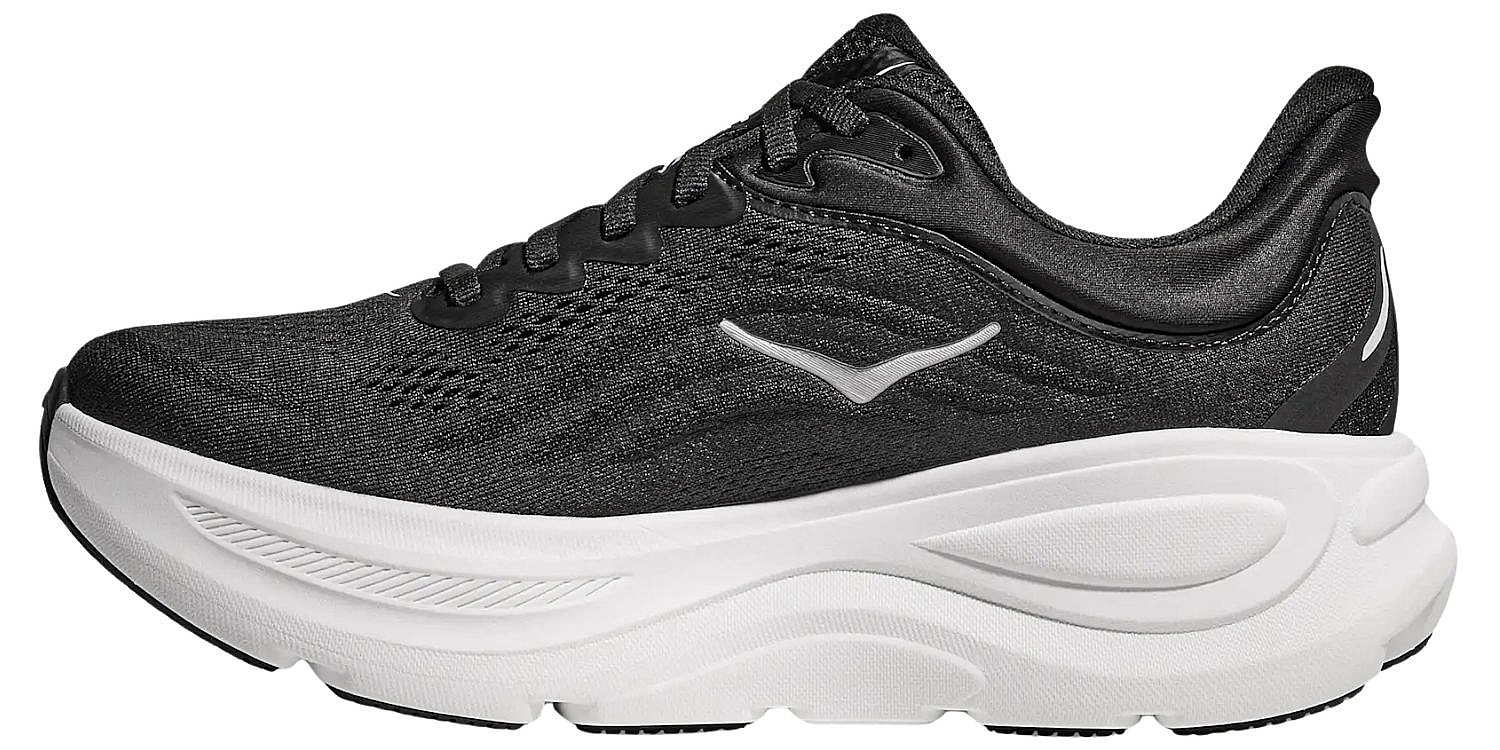shoes Hoka Bondi 9 - Black/White - men´s