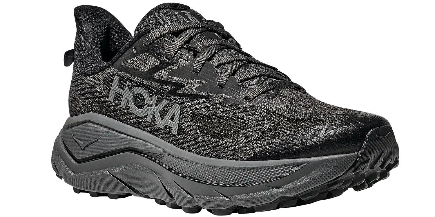 chaussures Hoka Challenger 8 - Black/Outer Orbit - women´s