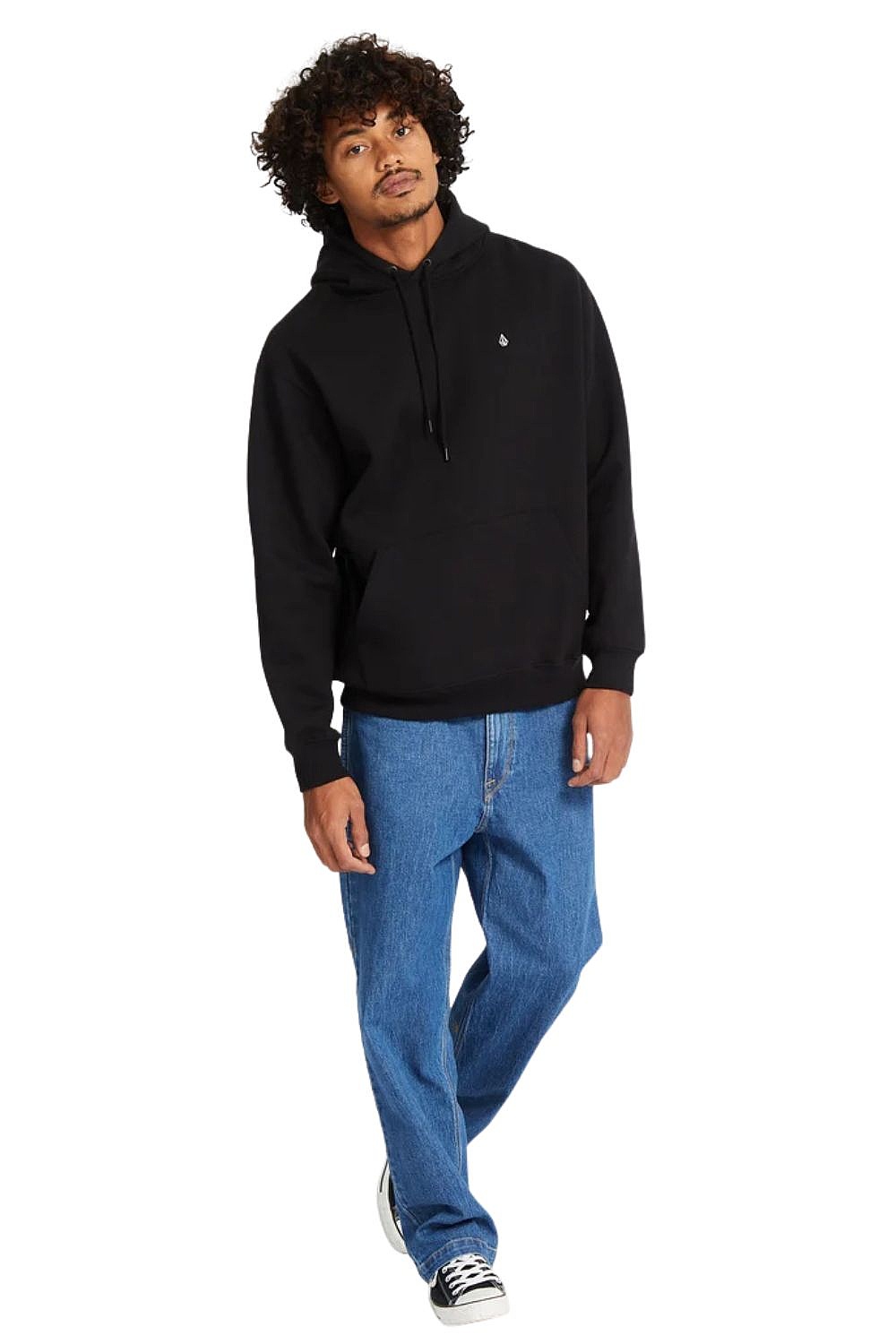 sweat-shirt Volcom Single Stone Pullover - Black - men´s