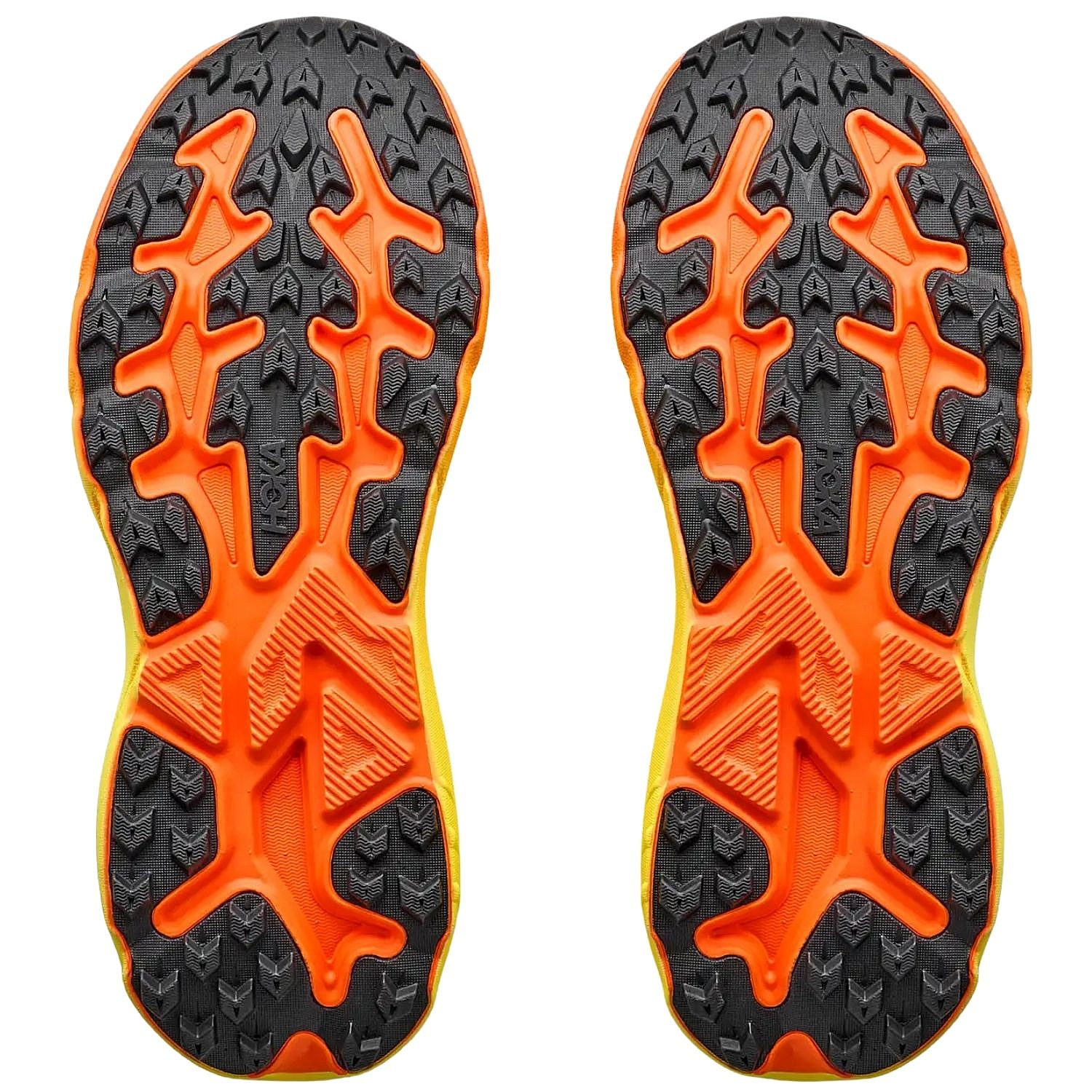 chaussures Hoka Challenger 8 - Neon Tangerine/Hoka Citrus - men´s