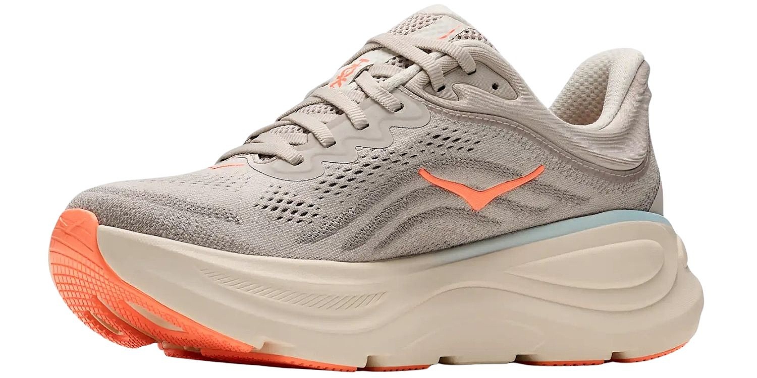 chaussures Hoka Bondi 9 - River Rock Grey/Mineral Ore - women´s