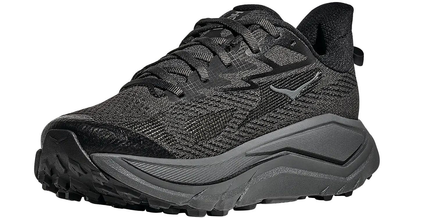 chaussures Hoka Challenger 8 - Black/Outer Orbit - women´s