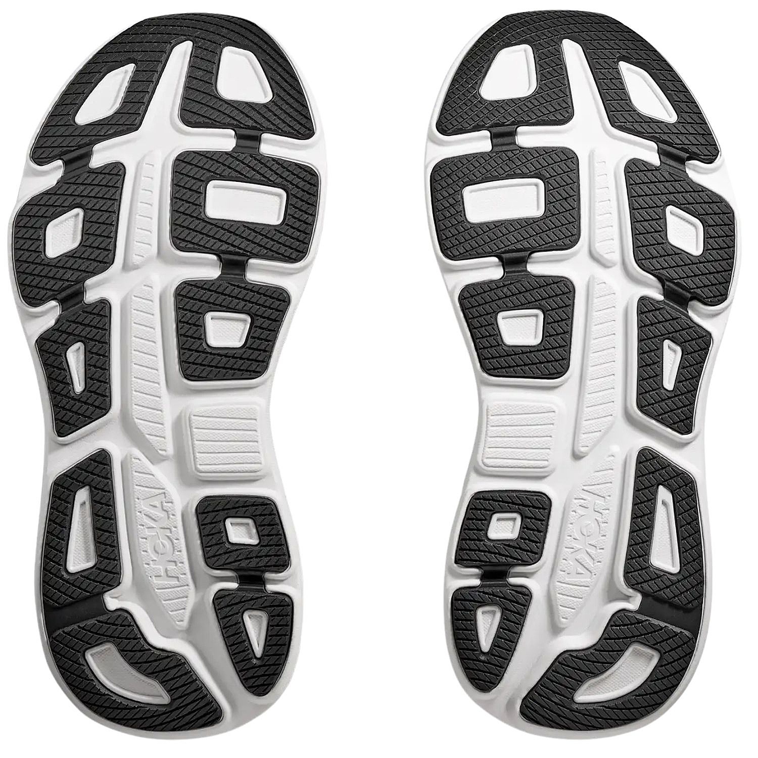 shoes Hoka Bondi 9 - Black/White - men´s