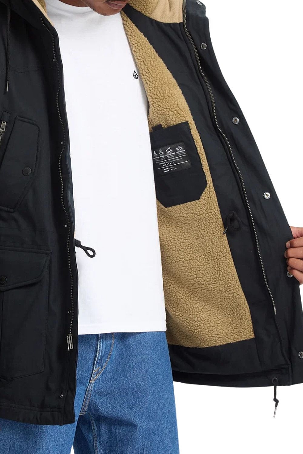 jacket Volcom Starget 5K Parka - Black - men´s