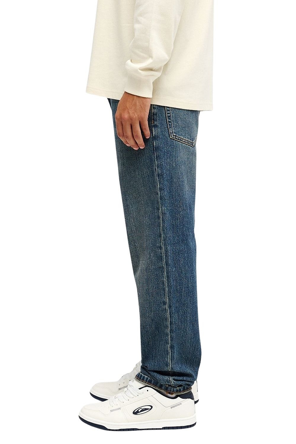 jeans Quiksilver Straight Denim - SZLW/Stone Dirty - men´s