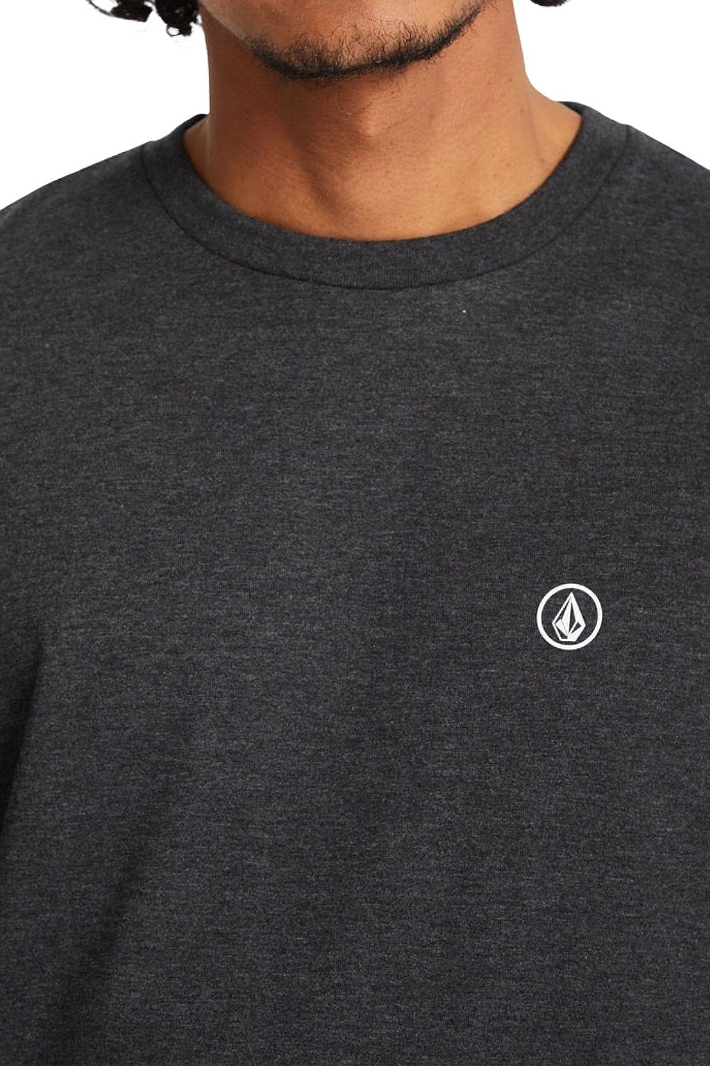 koszulka Volcom Circle Blanks - Heather Black - men´s