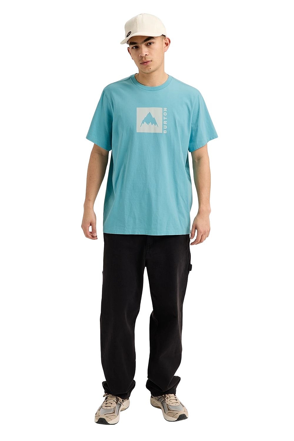 T-shirt Burton Classic Mountain High - Mineral Blue