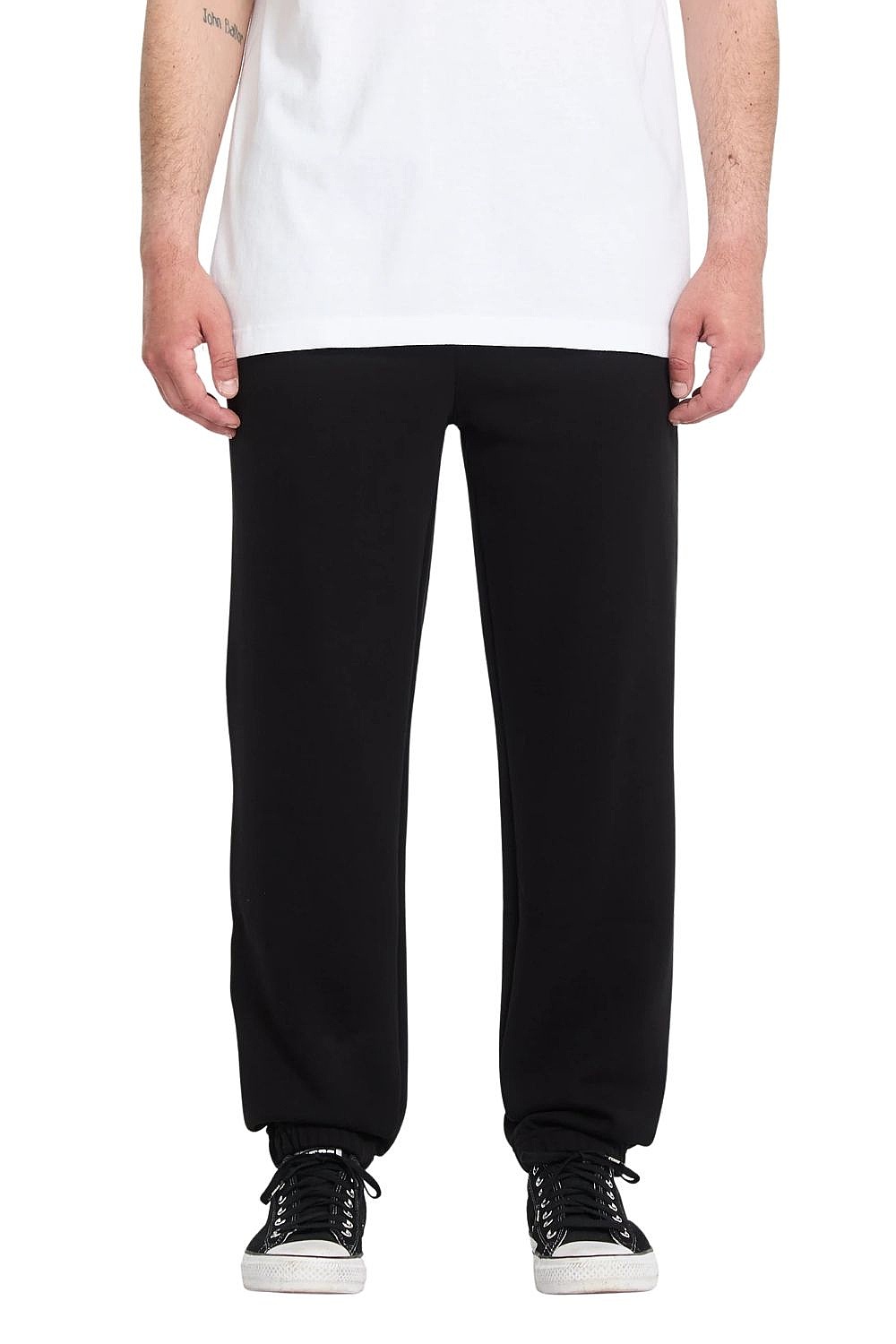 spodnie dresowe Volcom Single Stone Fleece - Black - men´s